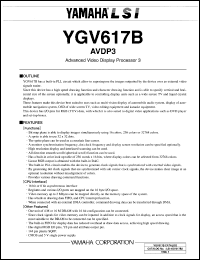 Click here to download YGV617B Datasheet