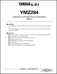 Click here to download YMZ284 Datasheet