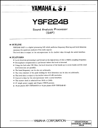 Click here to download YSF224B-D Datasheet