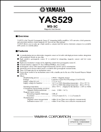 Click here to download YAS529 Datasheet