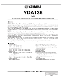 Click here to download YDA136 Datasheet