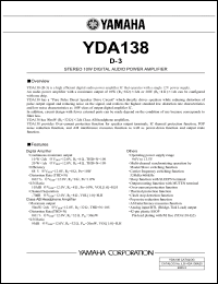 Click here to download YDA138 Datasheet