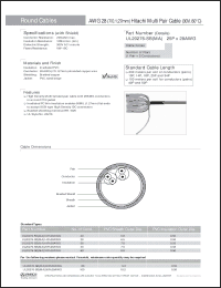 Click here to download UL20276-SB18Px28AWG Datasheet
