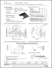 Click here to download CN015PZ-3013-0 Datasheet