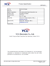 Click here to download CPF107V Datasheet