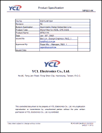 Click here to download MF601HK Datasheet