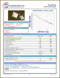 Click here to download PLL0210A Datasheet