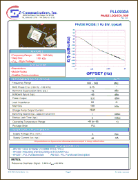 Click here to download PLL0930A Datasheet
