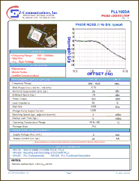 Click here to download PLL1000 Datasheet