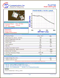Click here to download PLL2716A Datasheet