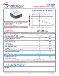 Click here to download V131MC01 Datasheet
