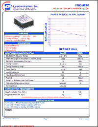 Click here to download V285ME10 Datasheet