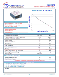 Click here to download V560MC10 Datasheet