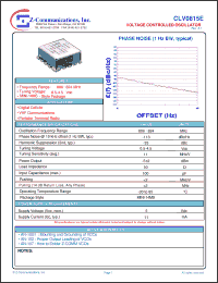 Click here to download CLV0815E Datasheet