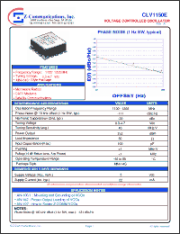 Click here to download CLV1150E Datasheet