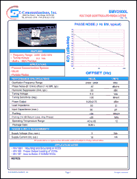 Click here to download SMV2500L Datasheet