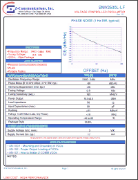 Click here to download SMV2500L-LF Datasheet