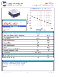 Click here to download V495ME03 Datasheet