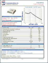 Click here to download PCA1401A Datasheet