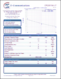 Click here to download CRO2010A-LF Datasheet