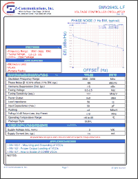 Click here to download SMV2640L-LF Datasheet