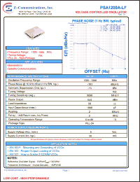 Click here to download PSA1200A-LF Datasheet