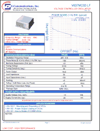 Click here to download V637MC02-LF Datasheet