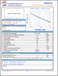 Click here to download SMV2015A Datasheet