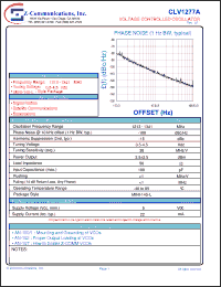 Click here to download CLV1277A Datasheet