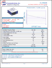 Click here to download CLV0620E Datasheet