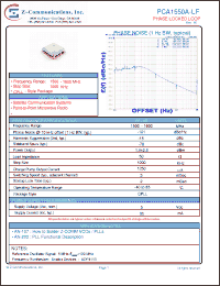 Click here to download PCA1550A-LF Datasheet