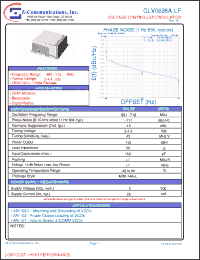 Click here to download CLV0698A-LF Datasheet