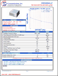 Click here to download CRO3294A-LF Datasheet