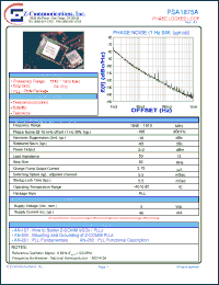 Click here to download PSA1875A Datasheet