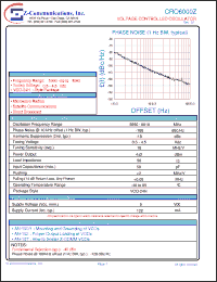 Click here to download CRO6000Z Datasheet
