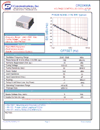 Click here to download CRO2490A Datasheet