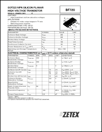 Click here to download BF720 Datasheet