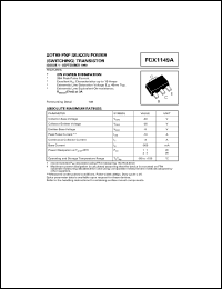 Click here to download FCX1149A Datasheet