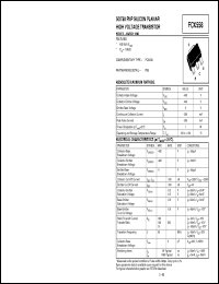 Click here to download FCX558 Datasheet