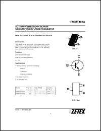 Click here to download FMMT493ATC Datasheet