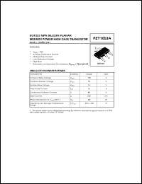 Click here to download FZT1053 Datasheet