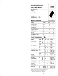 Click here to download FZT458 Datasheet