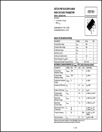 Click here to download FZT757 Datasheet