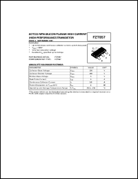 Click here to download FZT957 Datasheet