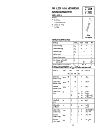 Click here to download ZTX604 Datasheet