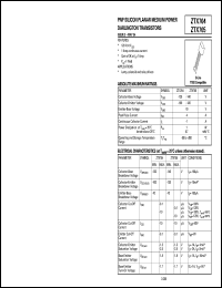 Click here to download ZTX705 Datasheet