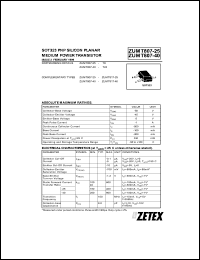 Click here to download ZUMT807-40 Datasheet