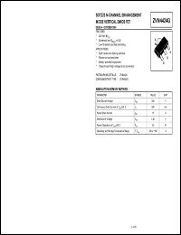 Click here to download ZVN4424G Datasheet