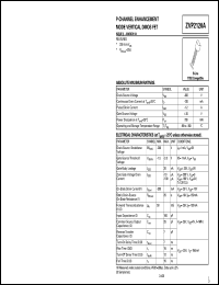 Click here to download ZVP2120 Datasheet