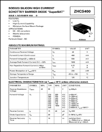 Click here to download ZHCS400 Datasheet